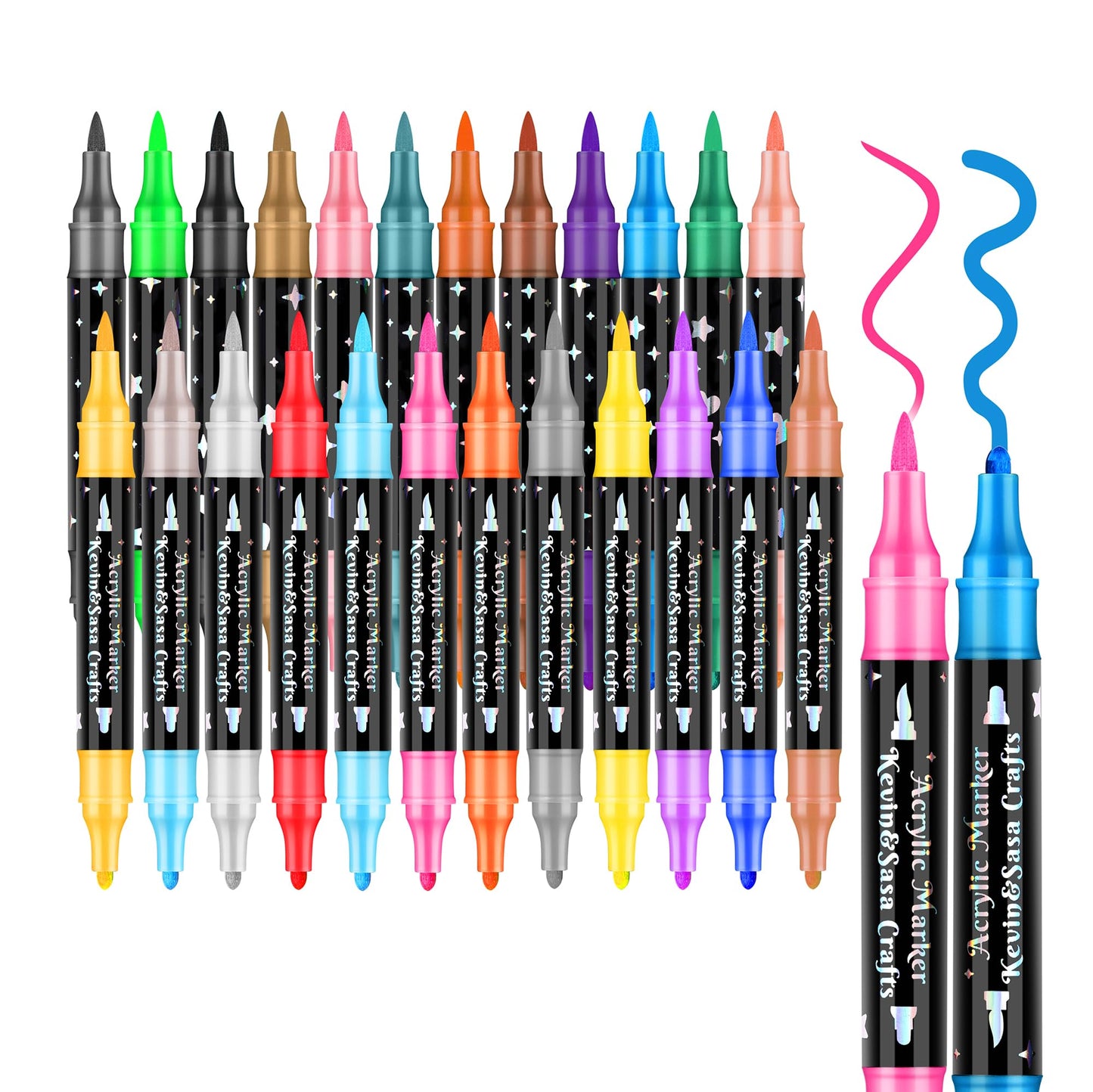 StellarShine Glitter Gel Pens — Ignite Your Imagination with Smudge-Proof, Eco-Friendly Sparkle