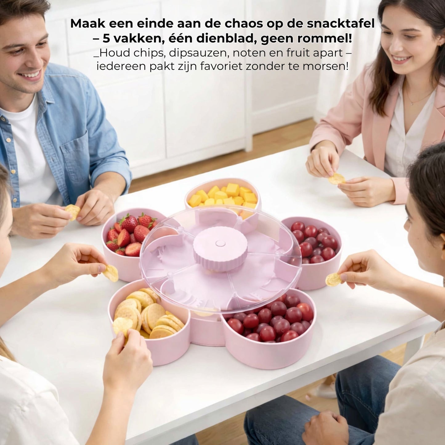 TurboSpin Snack Hub — Command Every Gathering with Effortless, Epic Snack Sharing