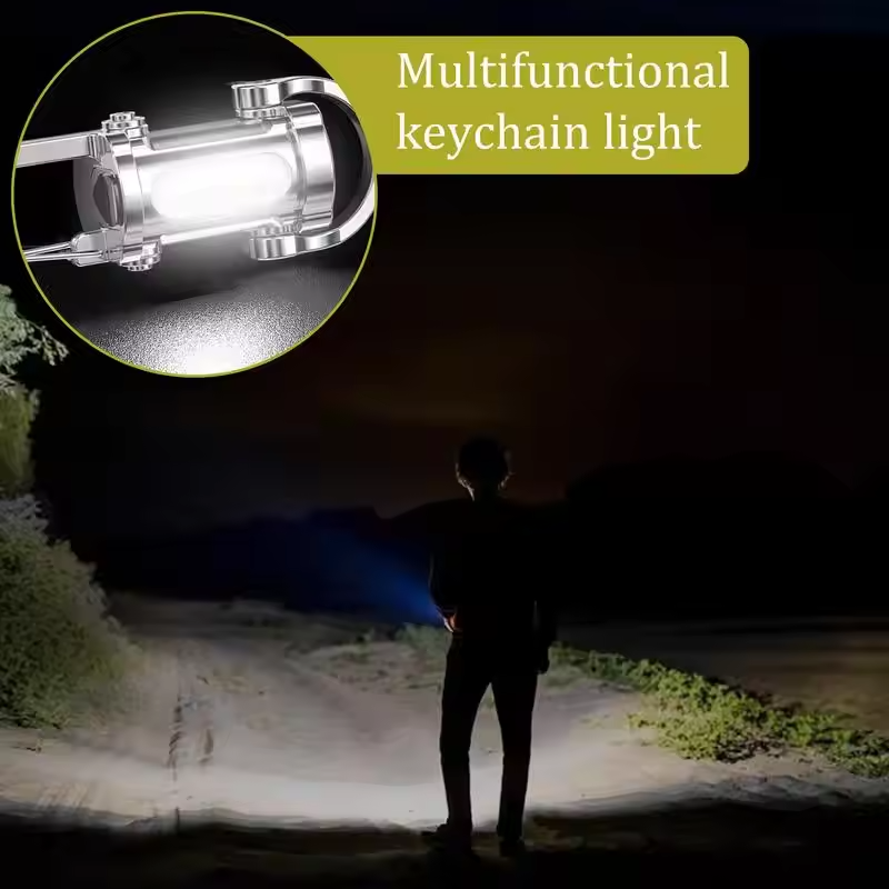 BladeBeam Mini Keychain Light — Command the Night with Instant, Blinding Power