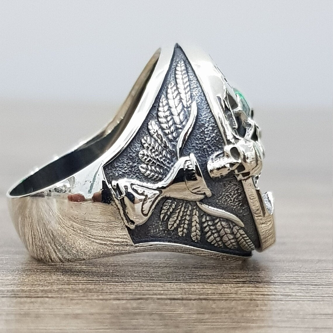 DeathDefy Skull Ring — Ignite Your Bold Spirit and Own Every Second Like a Rebel
