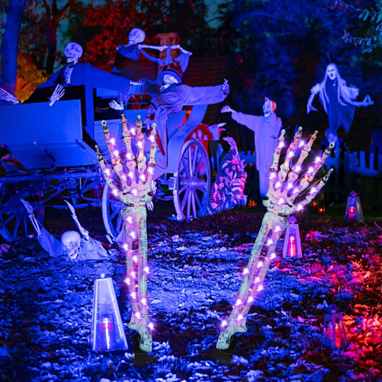 VoodraGlow™ — Command Terrifying Attention with Glowing, Grabbing Skeleton Arms That Haunt Every Heartbeat (1+1 free)