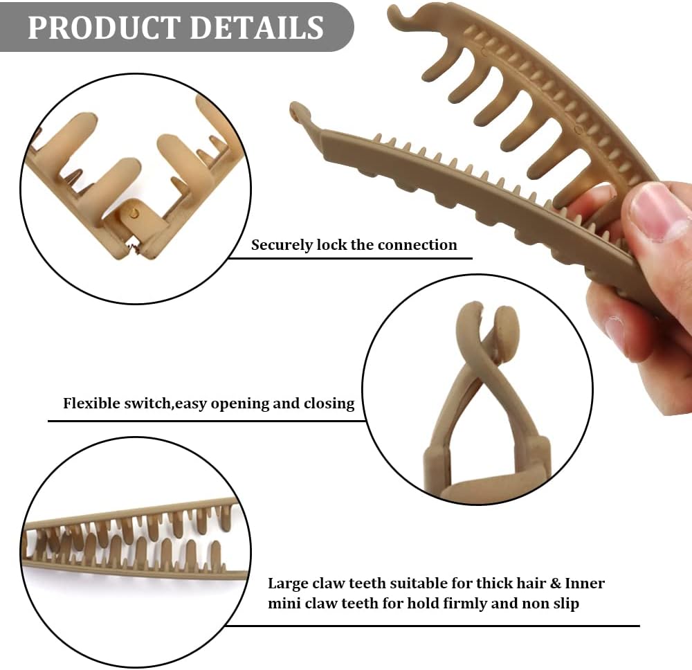 LuxeLock™ Ultimate Volume Clip — Instantly Command Every Room with Effortless, Head-Turning Hair