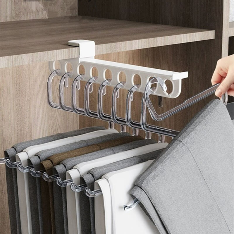 PowerGrip Retractable Clothes Rack — Unlock Hidden Space and Command Closet Control Instantly