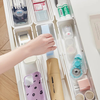 VeloraFlex Chaos Crusher Drawer Dividers — Transform Any Mess Into Effortless Order That Frees Your Space and Mind (1+1 free)