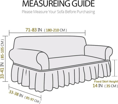 Velvet-Rich Sofa Slipcover — Wrap Your Sofa in Irresistible Plush Comfort and Unshakable Pet-Proof Style