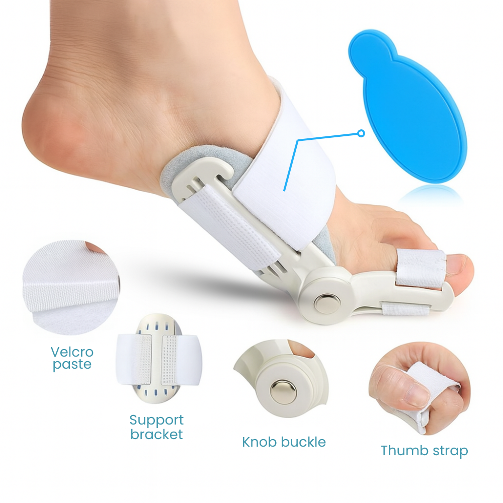 StrideRight — Break Free from Bunion Pain and Step into Comfort All Day