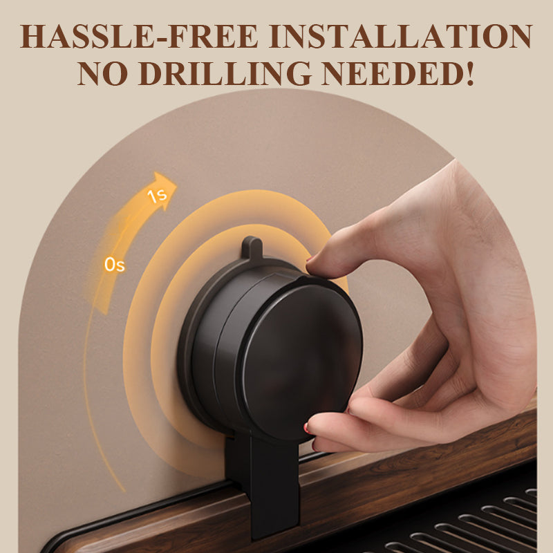 IronClad WalnutGrip — Transform Your Bathroom Into a Sanctuary of Effortless Order and Timeless Style