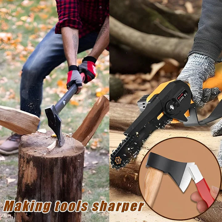 RazorEdge™ Garden Tool Sharpener — Transform Dull Blades into Razor-Sharp Power Instantly