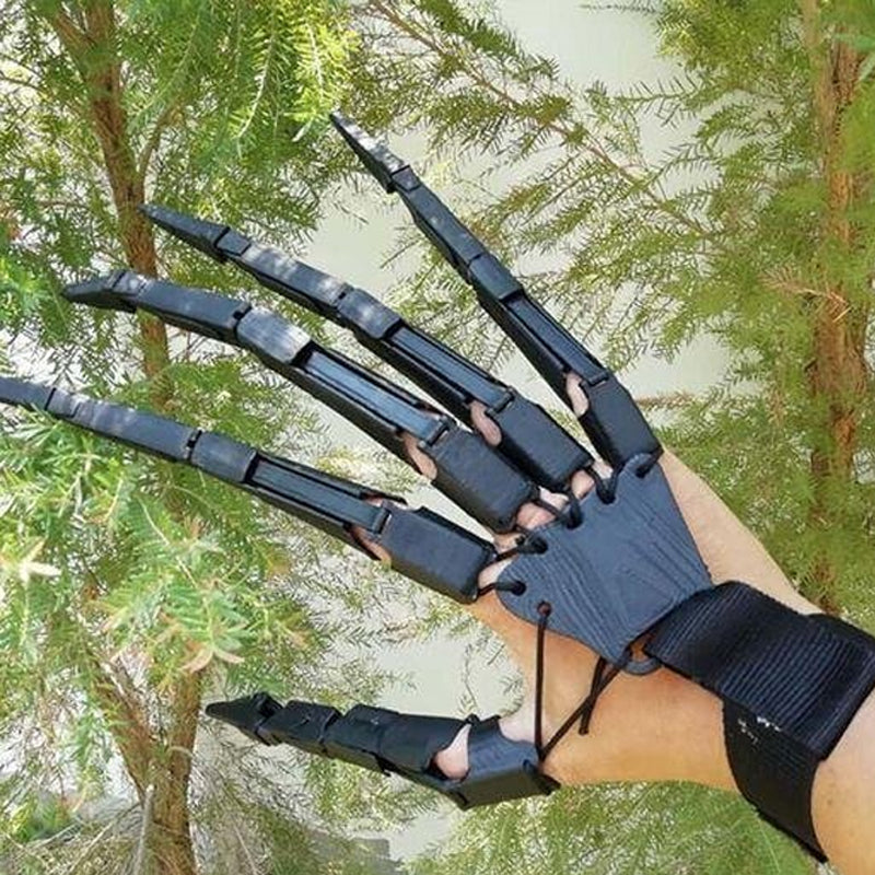 NightClaw Skeleton Fingers — Command Fear with Bone-Chillingly Realistic Grip and Movement