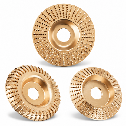 WoodHawk — predatory, fast, carves like it's hunting the grain. (Set of 3)