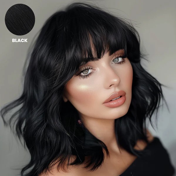 LushLuxe Fringe — Transform Your Look Instantly with Stunning, Heat-Ready Natural Hair