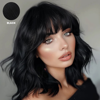 LushLuxe Fringe — Transform Your Look Instantly with Stunning, Heat-Ready Natural Hair