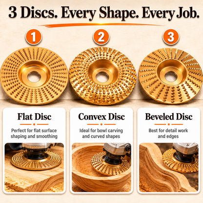 WoodHawk — predatory, fast, carves like it's hunting the grain. (3 Pack)