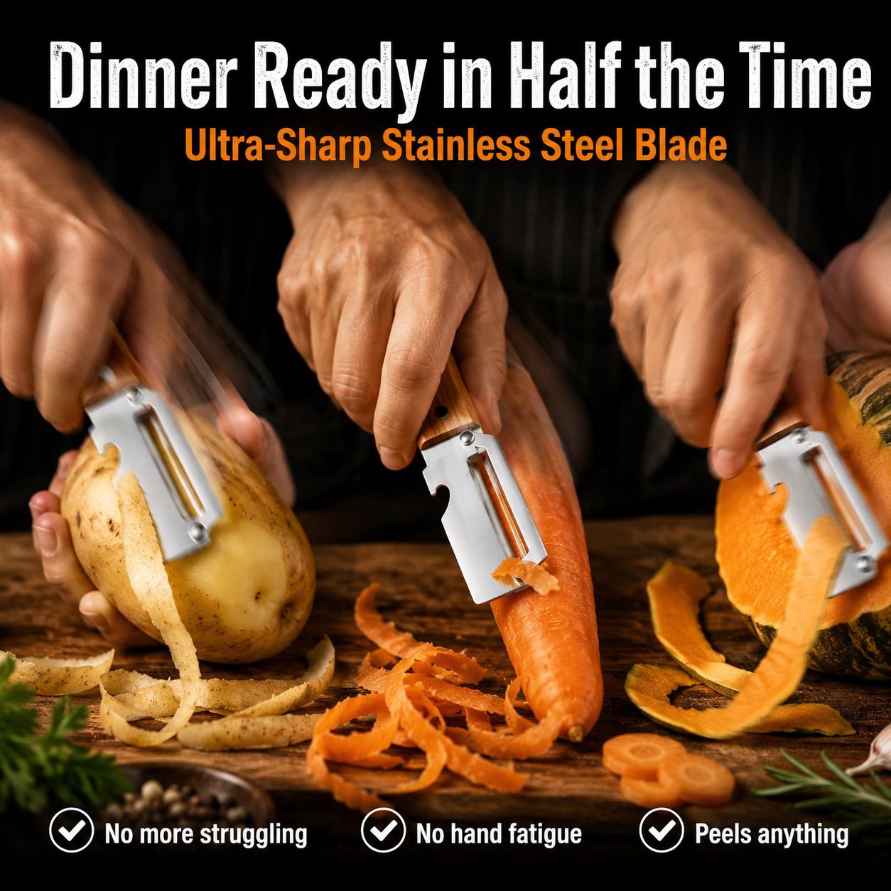 GlideEdge - The peeler that feels as good as it works (1+1 Free)