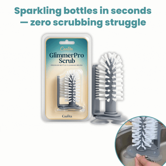 GlimmerPro Scrub — Effortless Sparkle That Makes Every Bottle Shine Like New