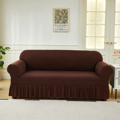 Velvet-Rich Sofa Slipcover — Wrap Your Sofa in Irresistible Plush Comfort and Unshakable Pet-Proof Style