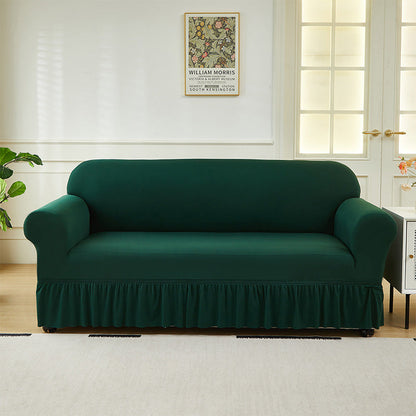 Velvet-Rich Sofa Slipcover — Wrap Your Sofa in Irresistible Plush Comfort and Unshakable Pet-Proof Style