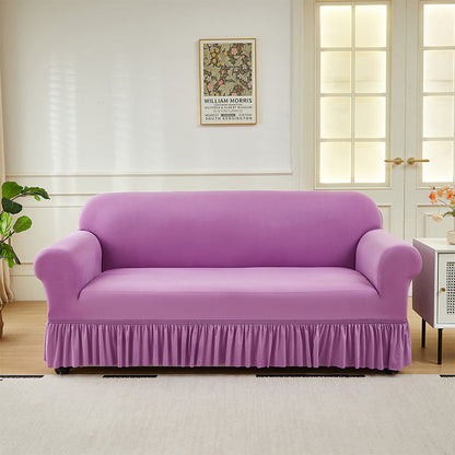 Velvet-Rich Sofa Slipcover — Wrap Your Sofa in Irresistible Plush Comfort and Unshakable Pet-Proof Style