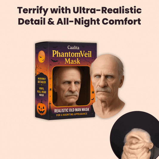 PhantomVeil Mask — Haunt the Night with Bone-Chilling Realism and Unmatched Comfort