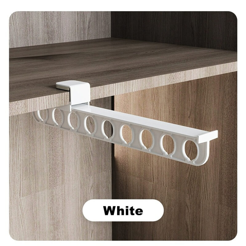 PowerGrip Retractable Clothes Rack — Unlock Hidden Space and Command Closet Control Instantly