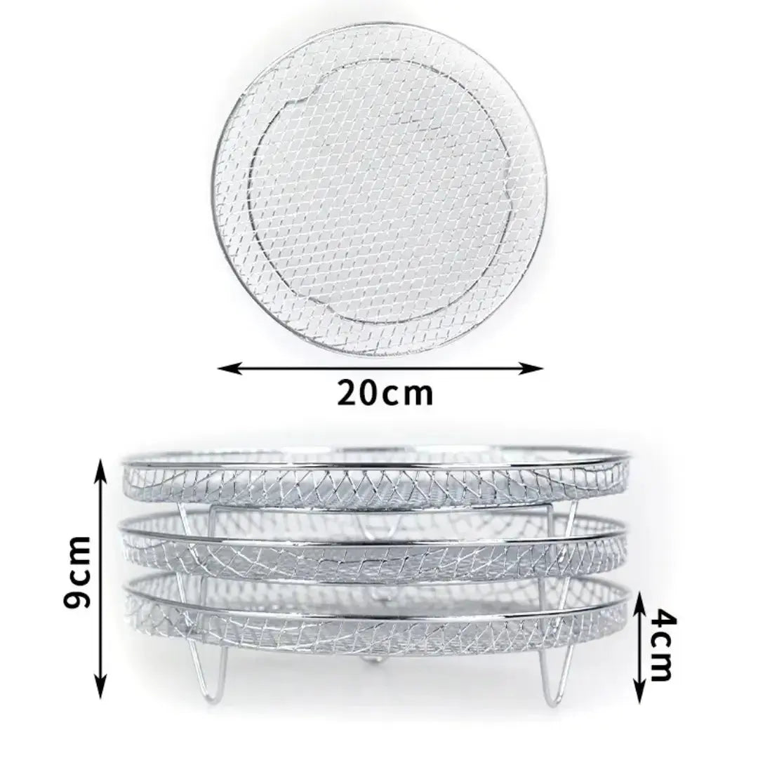 StackMaster™ Multi-Layer Baskets — Double Your Dinner, Zero Compromise