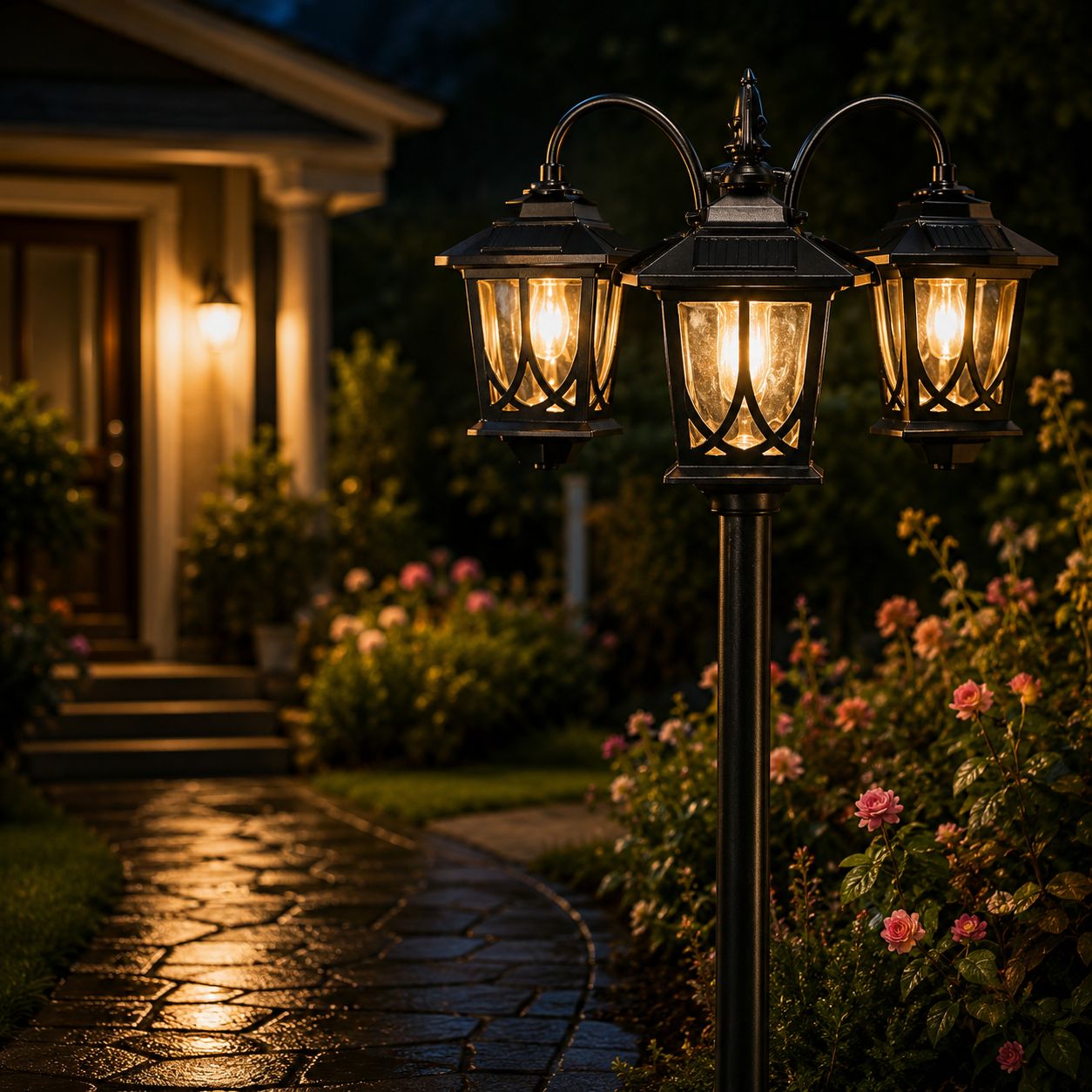 Verana — The warm glow your yard's been missing.