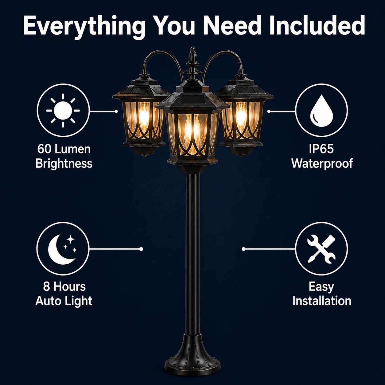 Verana — The warm glow your yard's been missing.
