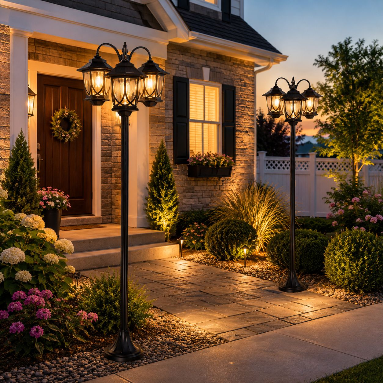 Verana — The warm glow your yard's been missing.