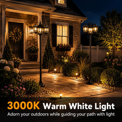 Verana — The warm glow your yard's been missing.