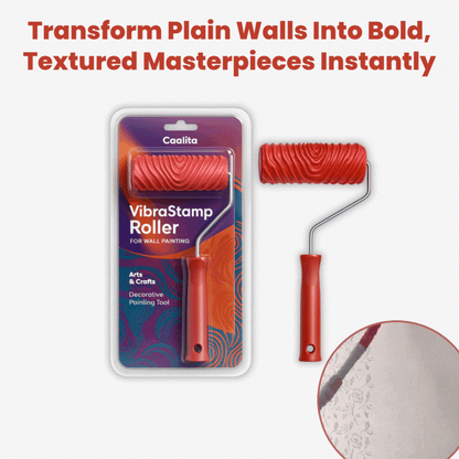VibraStamp Roller — Transform Walls into Instant Show-Stopping Masterpieces with Zero Hassle