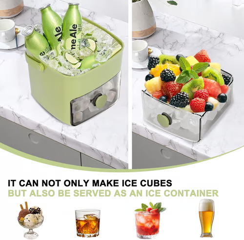 GlacioSnap — Effortless Ice That Keeps Every Drink Crystal Clear and Party-Ready