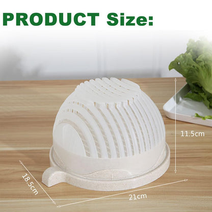 SwiftSlice Bowl — Transform Salad Prep into a Quick, Safe, and Mess-Free Power Move