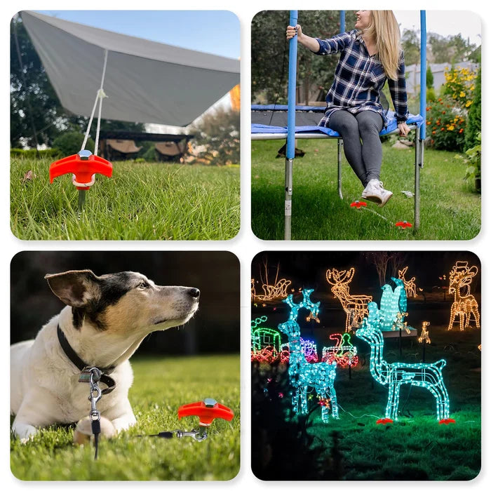 TerraGrip™ — Lock Your Camp Down Tight and Relax with Lightning-Fast, Unbreakable Stakes