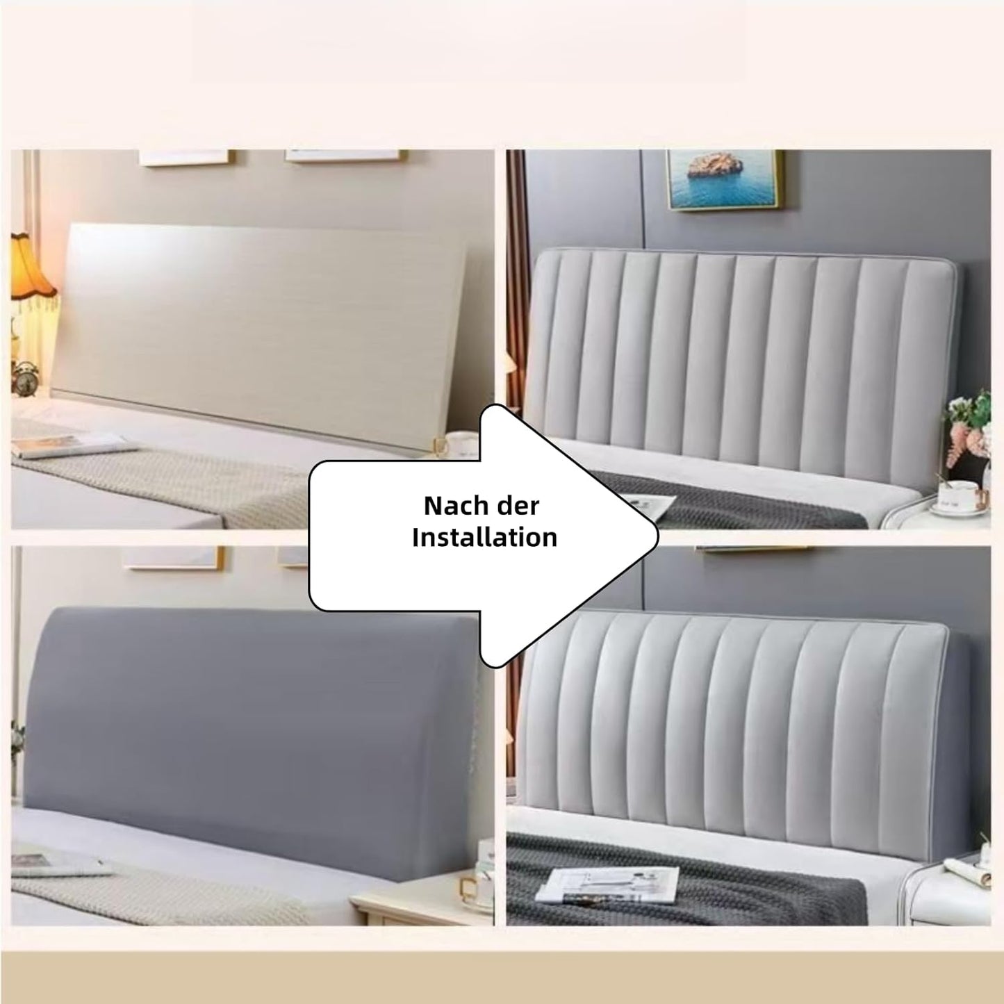 VelaroLux™ — Transform Your Headboard into a Stylish, Pristine Sanctuary