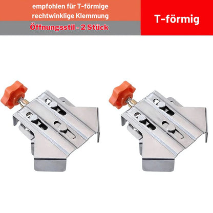 ExactGrip™ Stainless Steel Corner Clamps — Lock Every Angle with Unbreakable Precision and Confidence