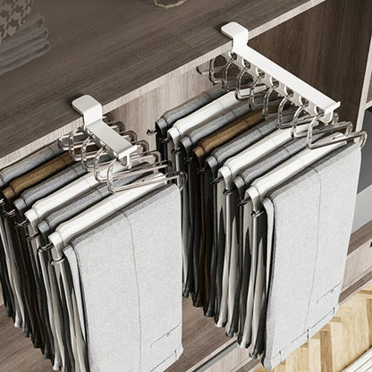 PowerGrip Retractable Clothes Rack — Unlock Hidden Space and Command Closet Control Instantly