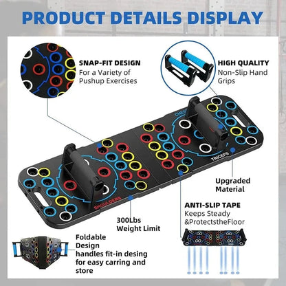 PushPro Board™ — Ignite Explosive Muscle Power and Sculpt a Jaw-Dropping Physique