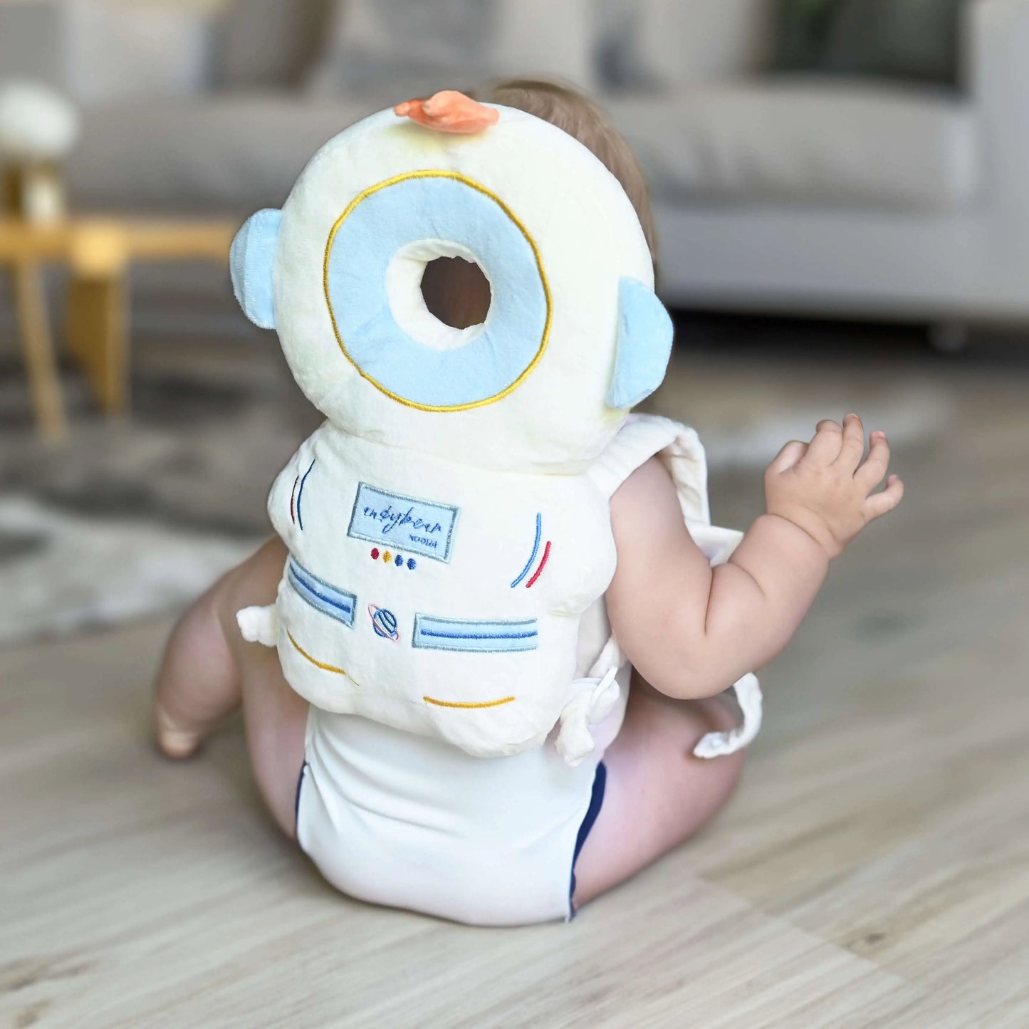 SafeNest HeadGuard — Wrap Your Baby in Feather-Soft Armor for Bold, Worry-Free Adventures