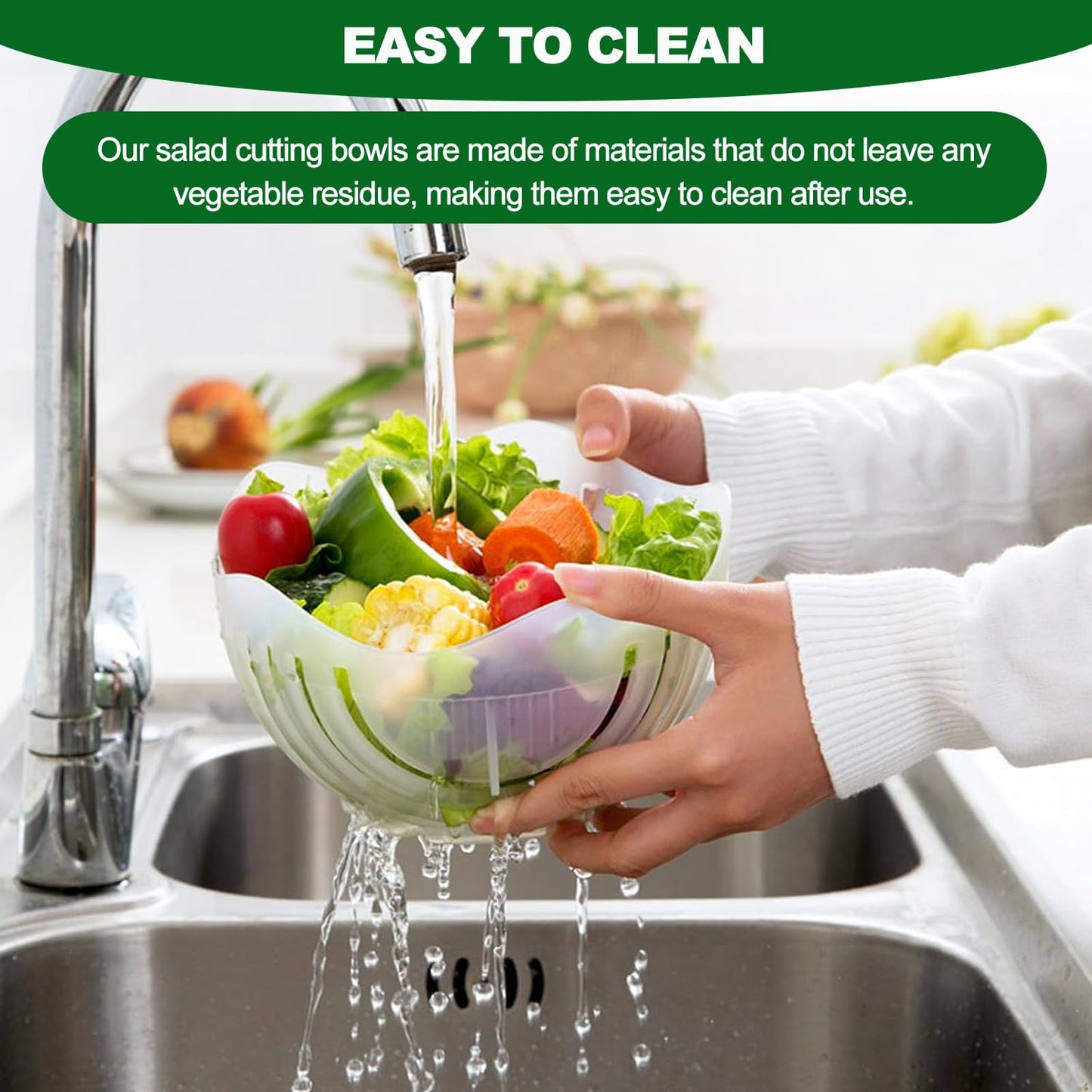 SwiftSlice Bowl — Transform Salad Prep into a Quick, Safe, and Mess-Free Power Move