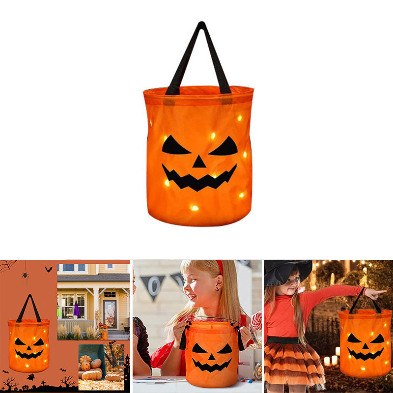 LumaPumpkin Tote — Light Up Safety and Make Every Trick-or-Treat Moment Unforgettable
