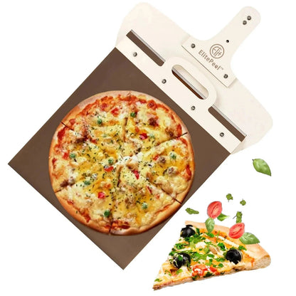 SlixaGlide Sliding Pizza Peel — Master the Perfect Pizza Launch Every Time Without the Mess