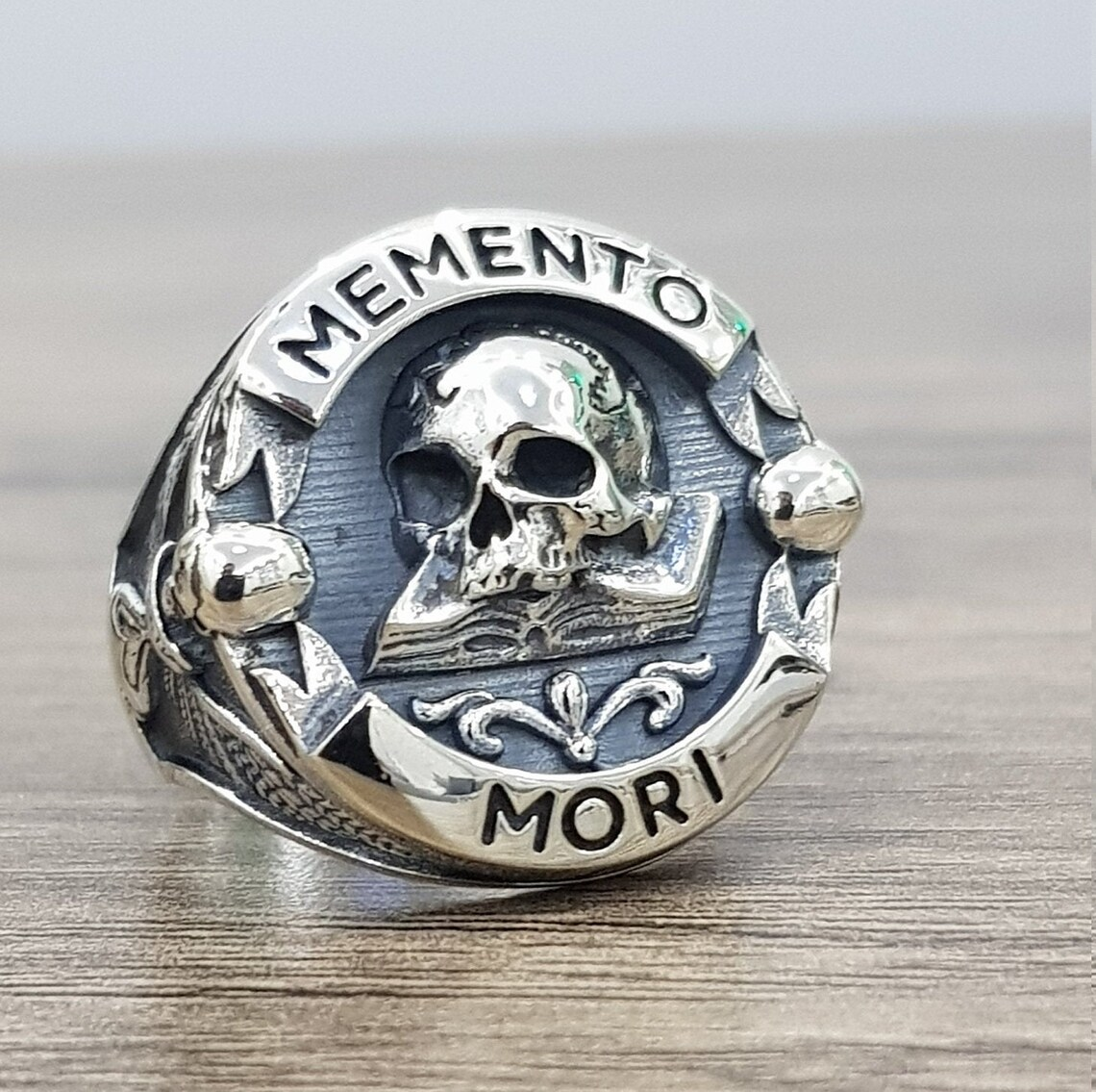 DeathDefy Skull Ring — Ignite Your Bold Spirit and Own Every Second Like a Rebel