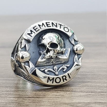 DeathDefy Skull Ring — Ignite Your Bold Spirit and Own Every Second Like a Rebel