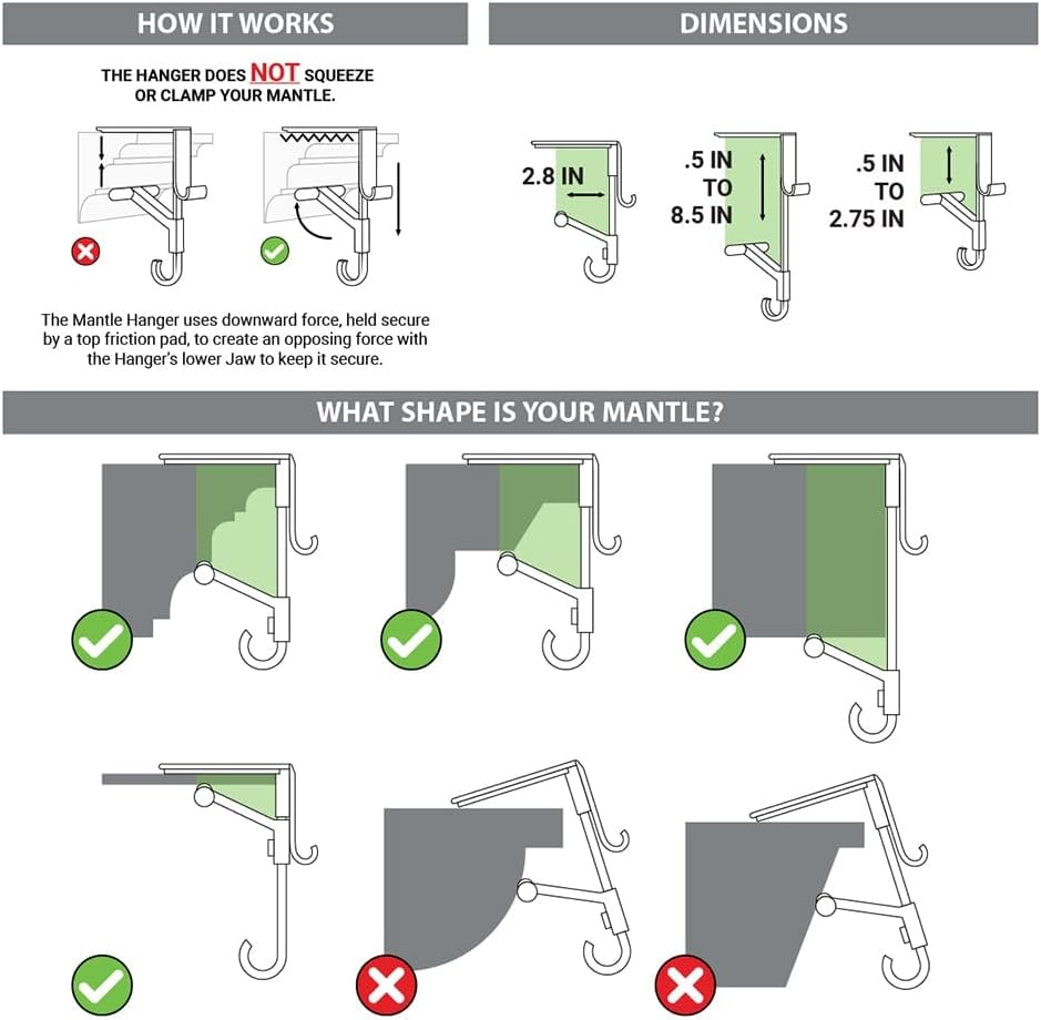 ClingCradle — Keep Your Stockings Perfectly Hung Without a Single Slip or Scratch