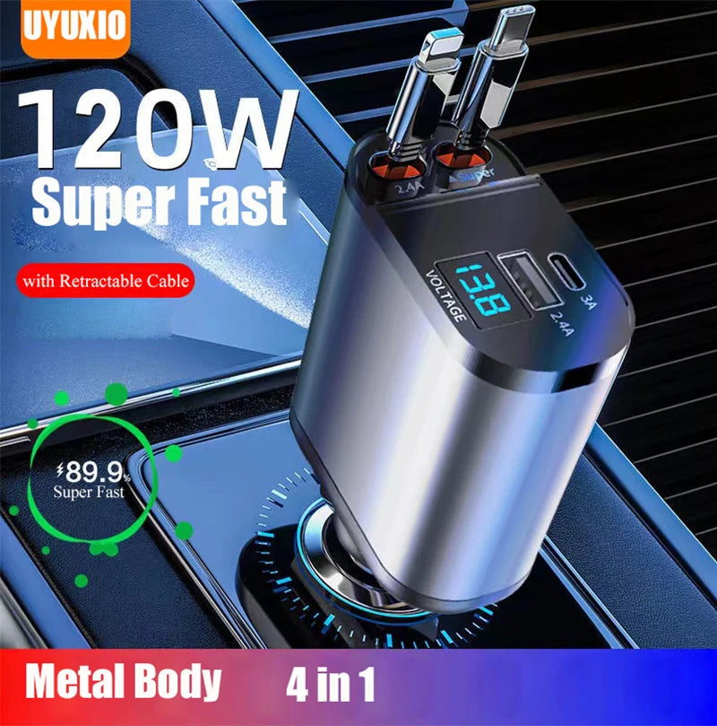 VoltRush™ — Lightning-Fast Power with Neat, Clutter-Free Charging