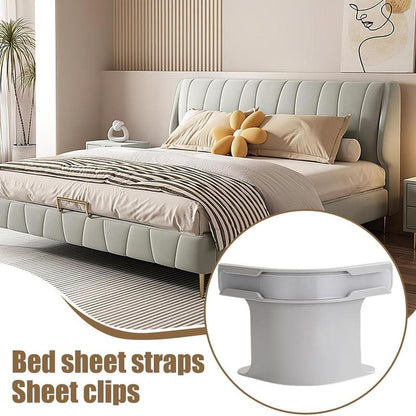 GripForce Sheet Holders — Sleep Tight All Night with Wrinkle-Free, Snug Bedding (4 pieces)