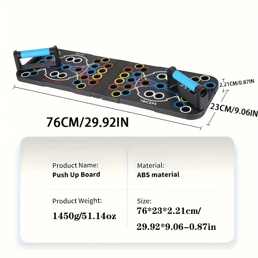 PushPro Board™ — Ignite Explosive Muscle Power and Sculpt a Jaw-Dropping Physique