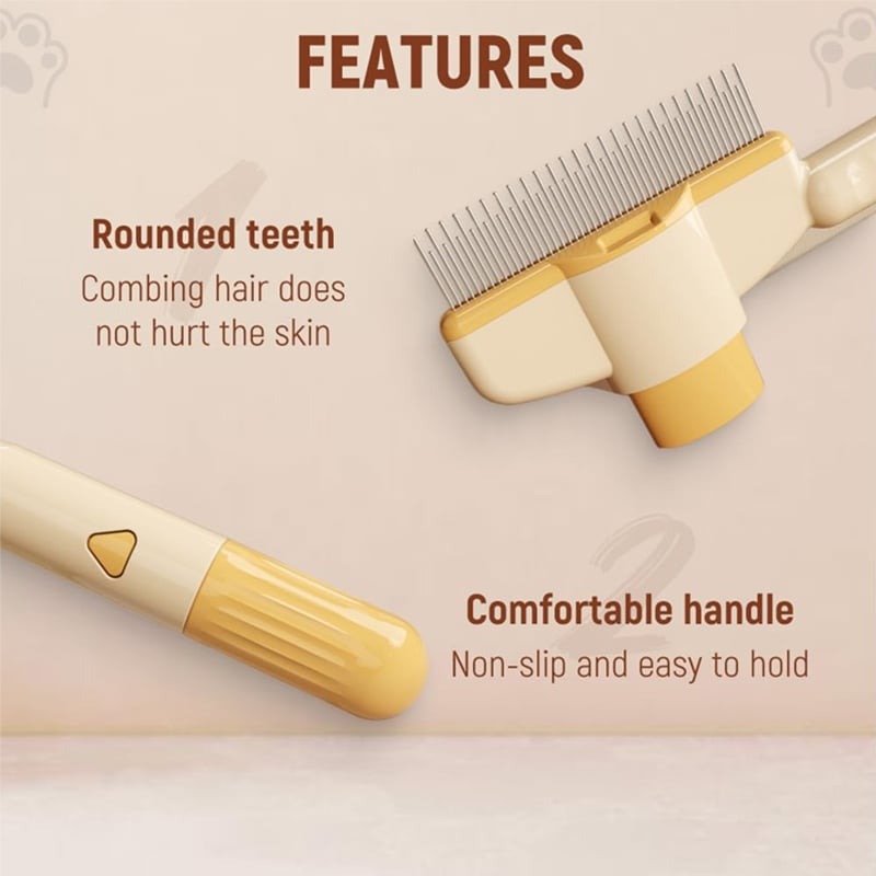 PowerScruff Pest Comb — Turn Flea Chaos into Soothing, Shiny Comfort Your Pet Craves