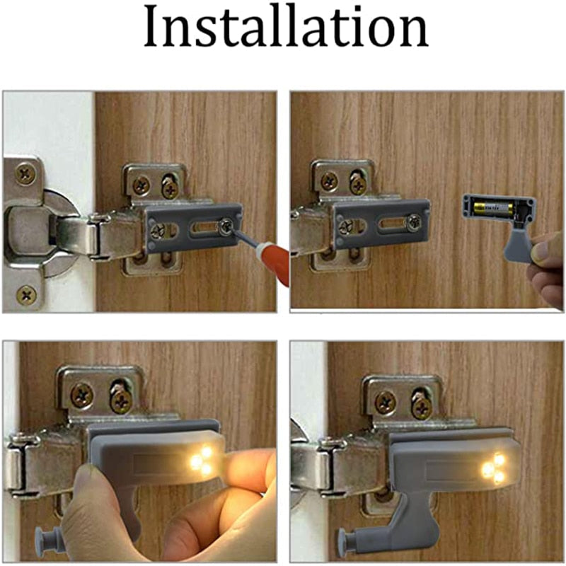 Brillora™ — Light Up Your Cabinets Instantly for Effortless, Frustration-Free Finds