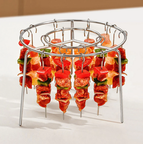 Stainless Steel Vertical Grill — Master Mouthwatering Meals with Effortless Precision